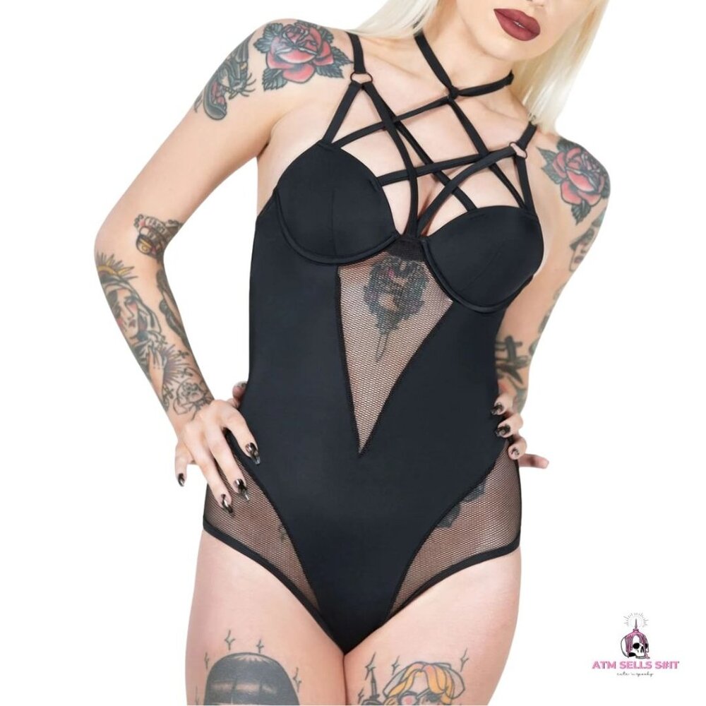 **SOLD ELSEWHERE** NWT Killstar Sacred Ocean One-Piece Swimsuit MD